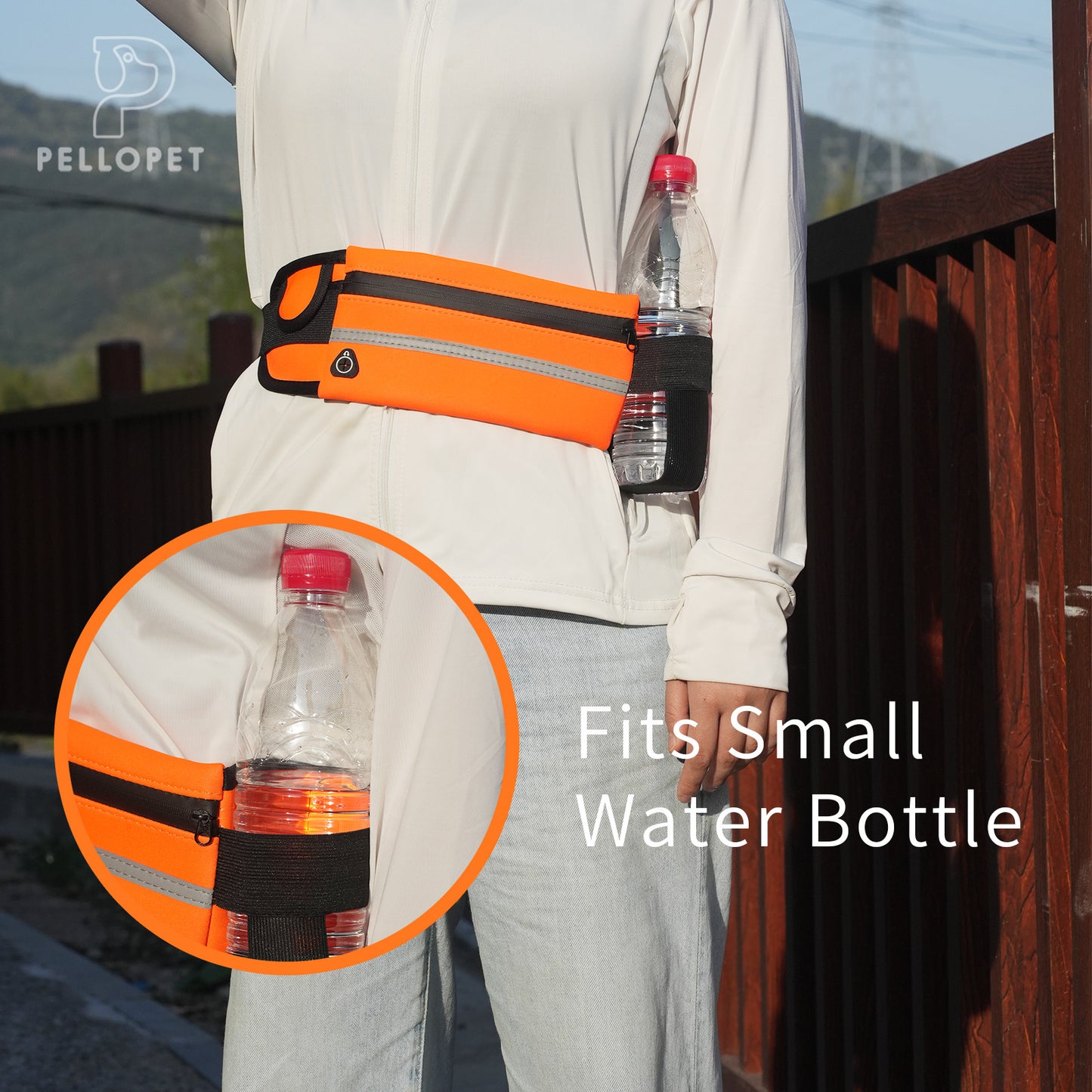 Dog walking Waist Bag, Running Phone Waist Bag, Multifunctional Zipper Outdoor Sports Bags, Lightweight Portable Bag Bum Bag Fanny Pack